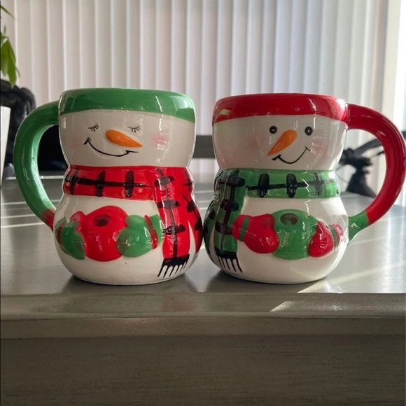 Other - Snowman mugs